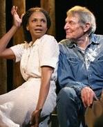 Audra McDonald as Lizzy Curry and John Cullum as her father 