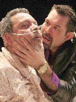 Jose Febus as Nestor & Bryant Mason as Jaime in Acts of Mercy: a passion-play