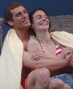  Jeremy Davidson as  Leo Hart and  Annie Parisse as  Holly Dancer in Coastal Disturbances