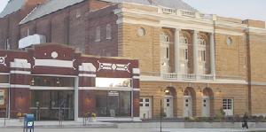 Exterior of the restored Colonial Theater