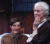 Gareth Saxe and Frances Sternhagen in "The Old Lady Shows Her Medals"