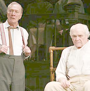 Christopher Plummer and Brian Dennehy in  Inherit the Wind