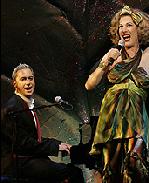 Kenny Mellman as Herb and Justin Bond as Kiki in <i>Kiki & Herb Alive on Broadway.</i>