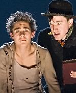 Michael Wartella (as Oliver) and Carson Elrod (as The Artful Dodger)

in Oliver Twist