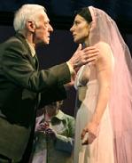 John Mahoney and   Annie Parisse  in Prelude to a Kiss